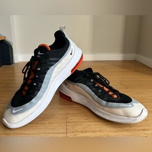 Men’s Nike Air Max Axis Black White Magma Orange